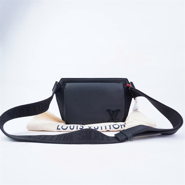 Túi LV Bumbag đen sz19-22 (BQ) KG+