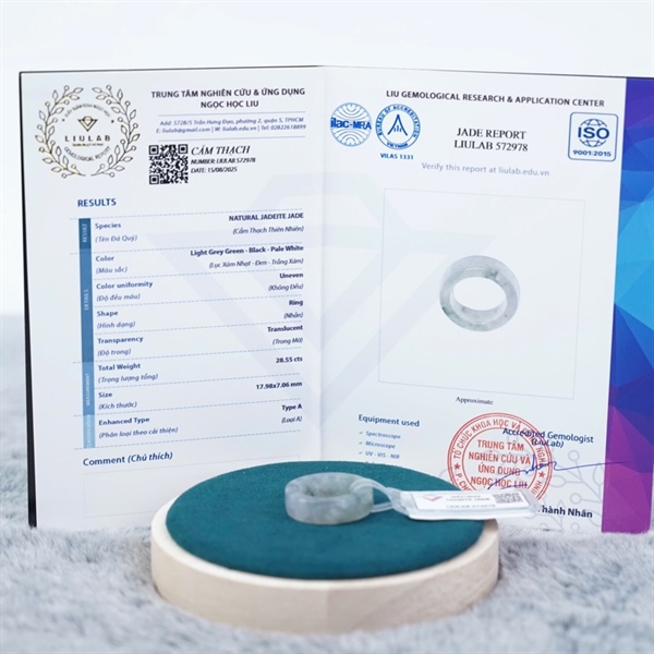 Nhẫn gà đen My sz17.98x7.06 (572978) +