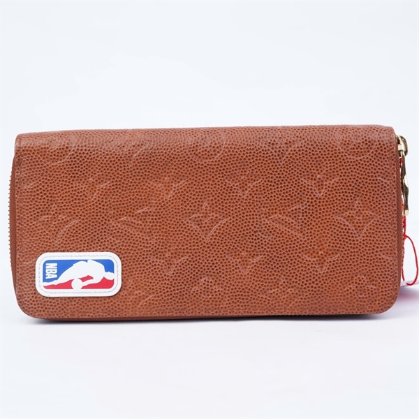 Ví LV zip hoa nâu (BQ) KG+