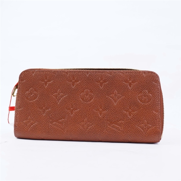 Ví LV zip hoa nâu (BQ) KG+