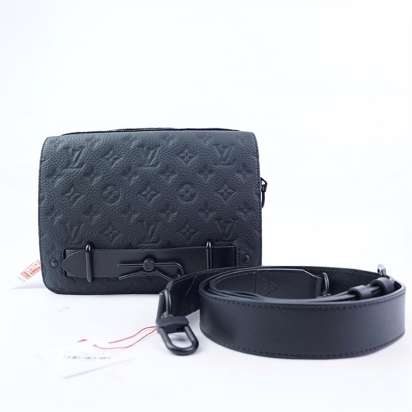 Túi LV Steamer hoa đen sz23 (BQ) KG+