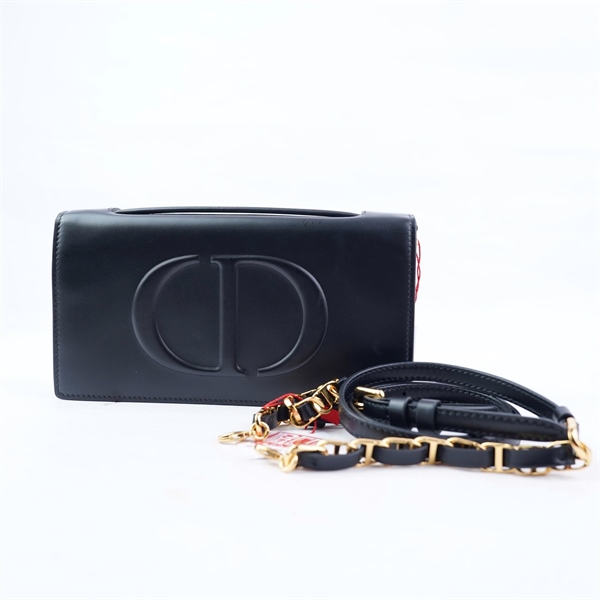 Túi Dior đeo chéo đen sz21 (BQ) KG+