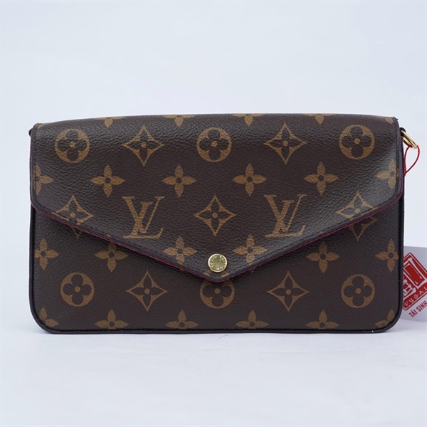 Túi LV Felicie hoa nâu kèm ví (NZ2109) sz21 (BQ) KG+