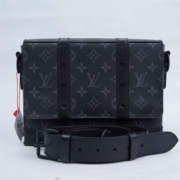 Túi LV Soft Trunk hoa đen sz23 (BQ) KG+