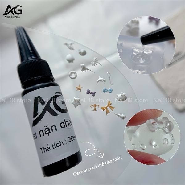 Gel nặn charm , gel đặc nặn đổ khuôn silicon