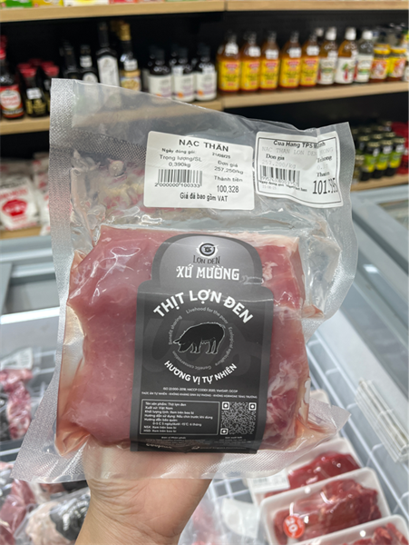 Nạc thăn lợn đen Xứ Mường