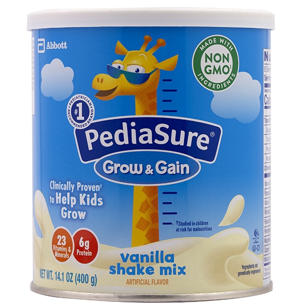 Sữa bột PediaSure Grow & Gain 400g (1 - 10 tuổi)