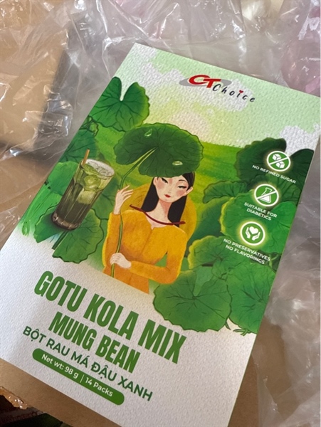 Bột Rau Má Đậu Xanh