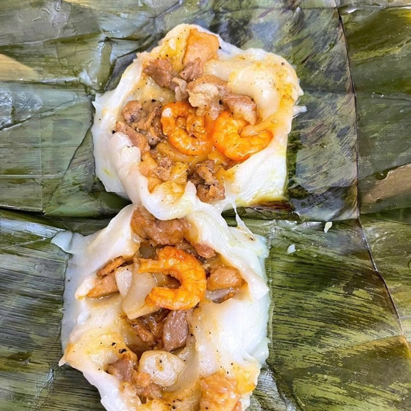 Bánh Nếp Tôm Thịt Thanh Hóa