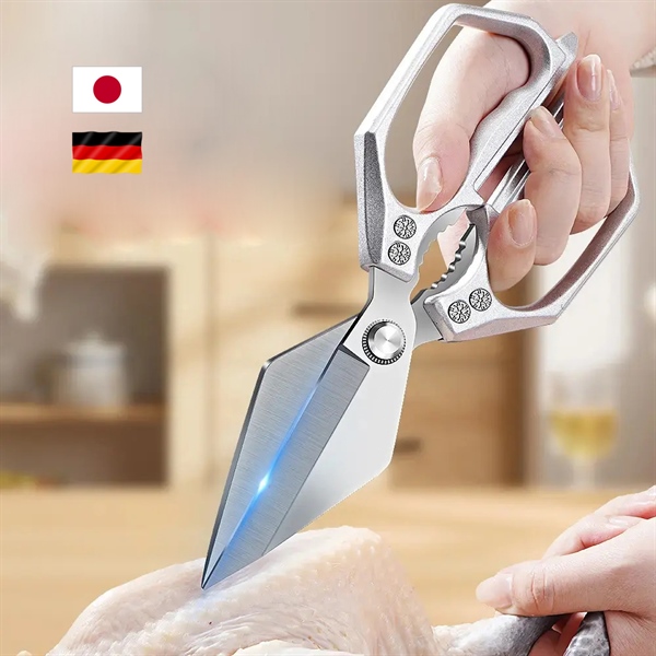 Kéo Nhật Đa Năng Đầu To Cực Dày – Thép Cao Cấp Siêu Bền, Lực Cắt Mạnh