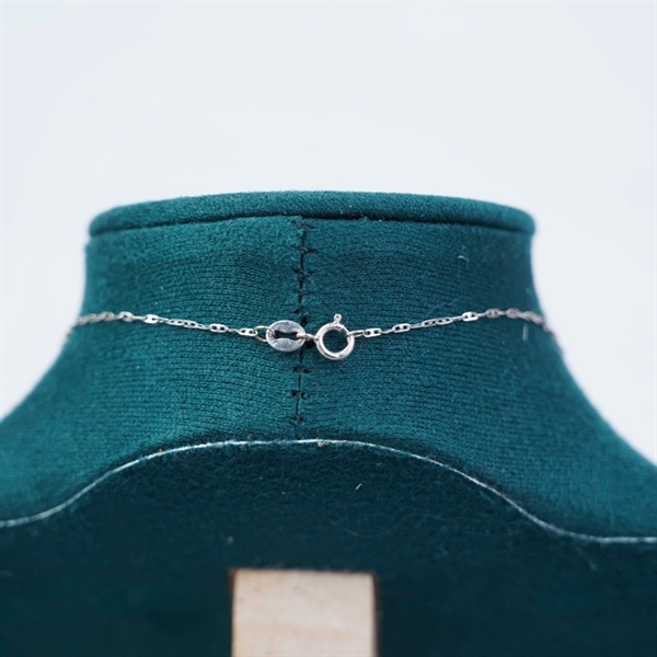 Dây chuyền Princess kim cương sz4.43-4.45x2.68 KG+