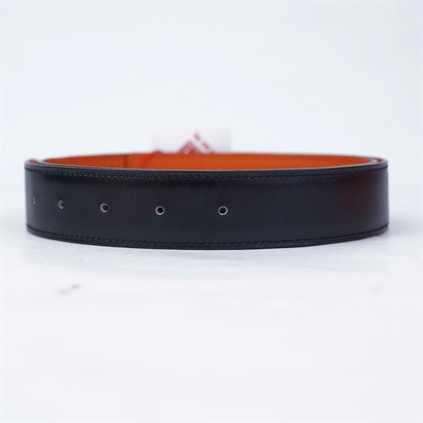 Thắt lưng Hermes đen 3x99cm (L-N) KG+