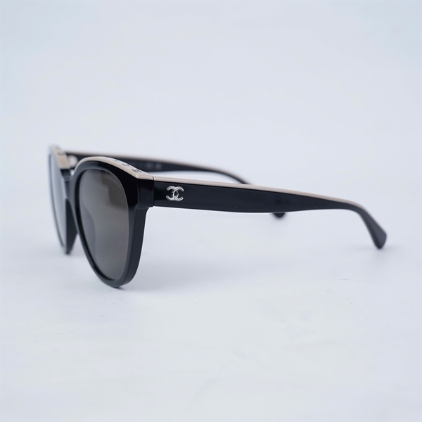 Kính Chanel đen pha nude 5414 c534/3 (54-20-140) (HV) KG+