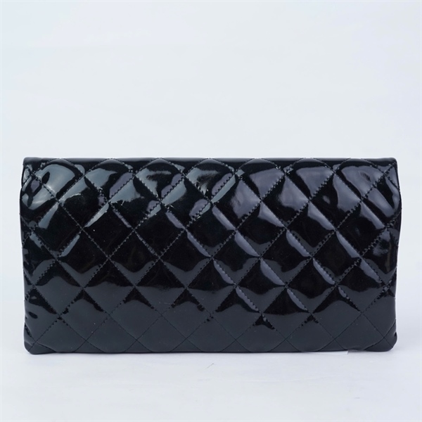 Túi Chanel Clutch đen (19956235) sz26 (A-T) KG+