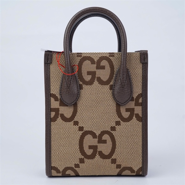 Túi GG Mini Tote bag nâu (699406-493402) sz16 (HV) KG+