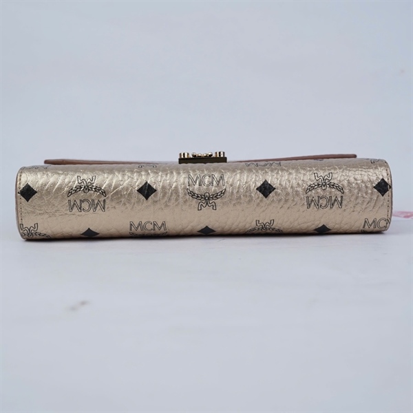 Túi MCM vàng bóng sz23 (HV) KG+