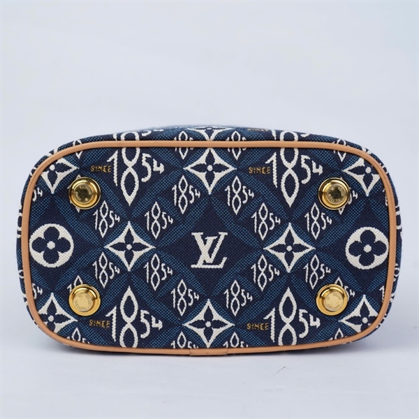 Túi LV Vanity hoa xanh kèm ổ + 2 chìa (PL4250) sz18 (HV) KG+