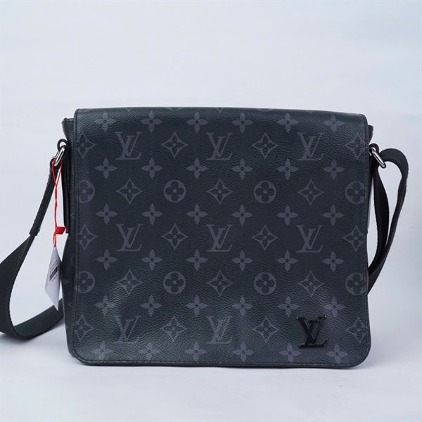 Túi LV đeo chéo hoa đen (CA4108) sz24 (HV) KG+