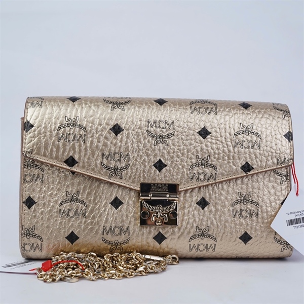 Túi MCM vàng bóng sz23 (HV) KG+