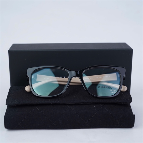 Kính Chanel đen 3472 c534 (52-17-140) (HV) KG+