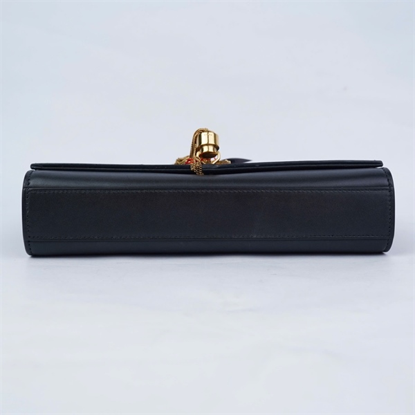 Túi YSL Kate đen khóa vàng 24cm (ALM354119 0617) KG+