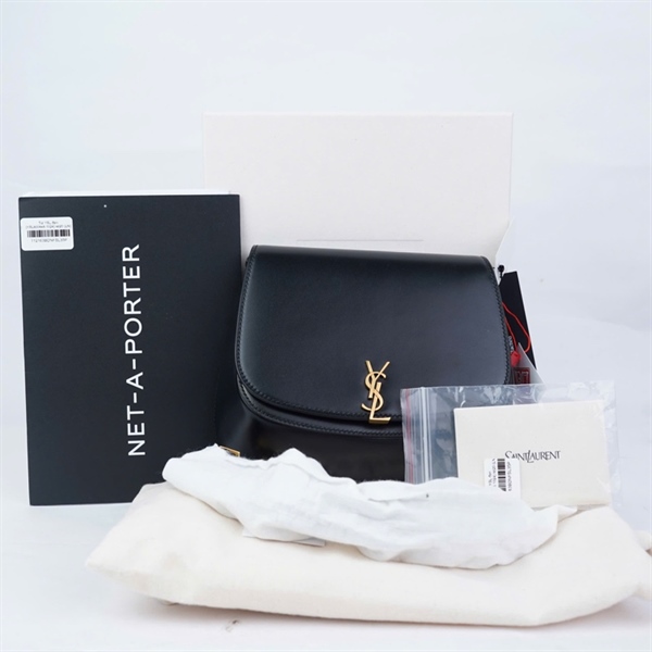 Túi YSL đen (YSL800846.1024) sz20 (LN) KG+