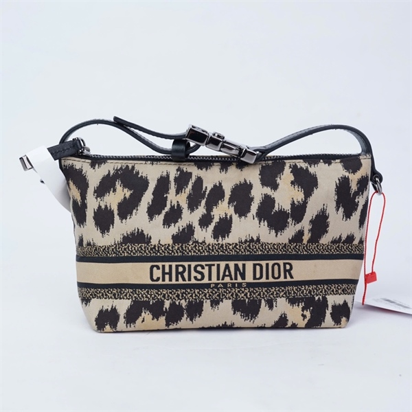 Túi Dior kẹp nách họa tiết da beo (50-MA-0242) sz15-18 (A-T) KG+