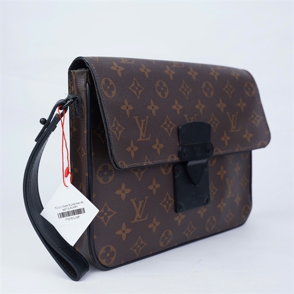 Túi LV Clutch S Lock hoa nâu sz27 (L-N) KG+