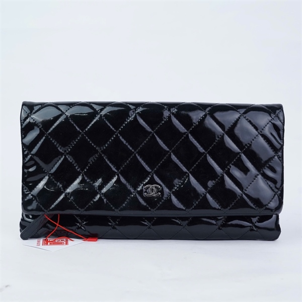 Túi Chanel Clutch đen (19956235) sz26 (A-T) KG+