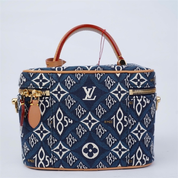 Túi LV Vanity hoa xanh kèm ổ + 2 chìa (PL4250) sz18 (HV) KG+