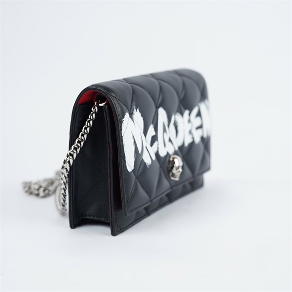 Túi Alexander Mcqueen đen (613088-494885) sz19 KG+