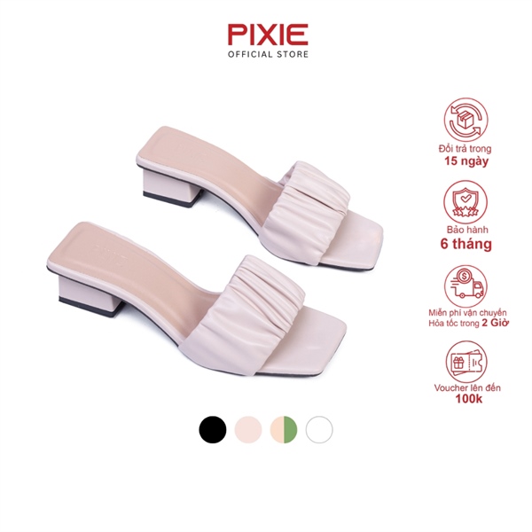 Guốc Cao Gót 3m Quai Bèo Nhún X952