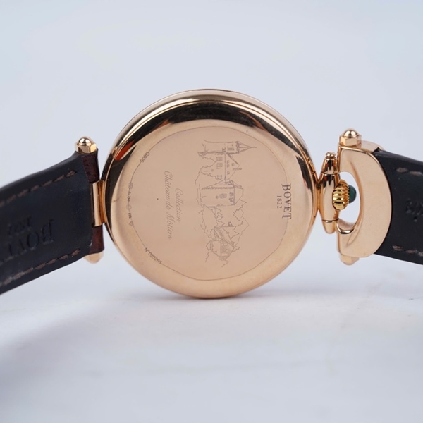 Đồng hồ Bovet dây nâu (No025265) sz42 (HC) KG+