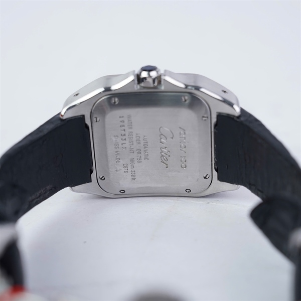 Đồng hồ Cartier hình báo viền kim- kim độ (198733LX) sz37 (HC) KG+