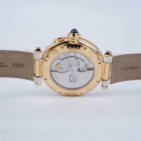 Đồng hồ Cartier dây trắng (MG278124) sz44.8 (HC) KG+