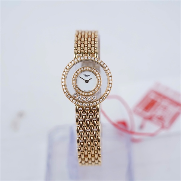 Đồng hồ Chopard vàng 2 vòng kim zin (505815) sz23 (HC) KG+