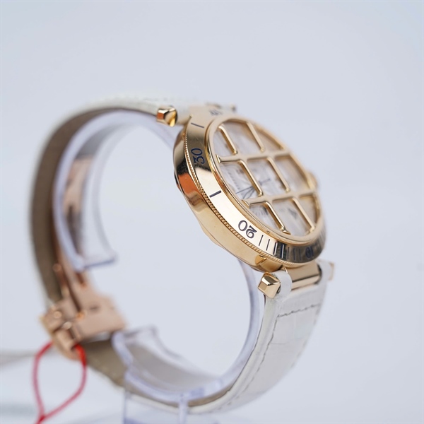 Đồng hồ Cartier dây trắng (MG278124) sz44.8 (HC) KG+