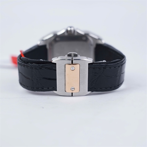 Đồng hồ Cartier hình báo viền kim- kim độ (198733LX) sz37 (HC) KG+