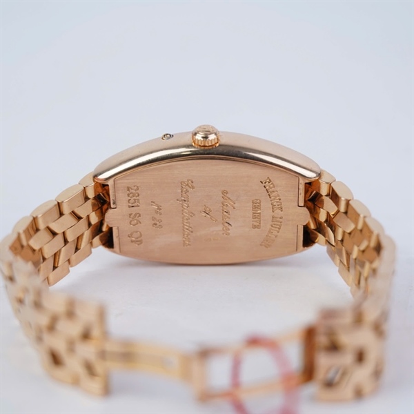 Đồng hồ Franck Muller vàng hồng (No23) sz32 (HC) KG+