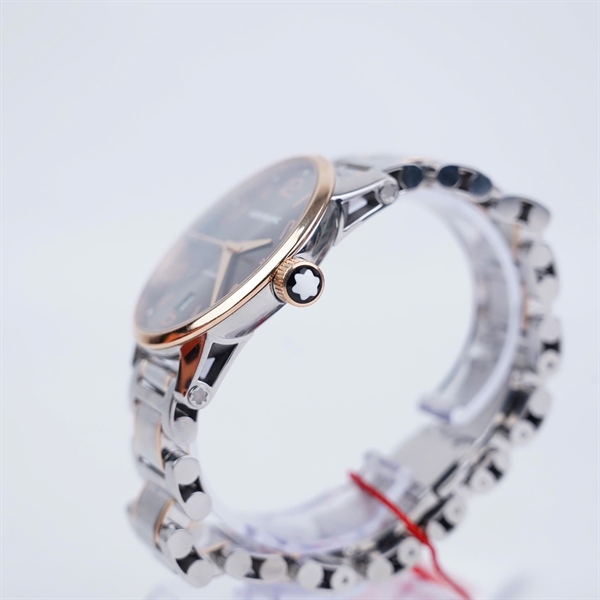 Đồng hồ Montblanc mặt tròn xám (BB281217-7210) sz43.2 (HC) KG+