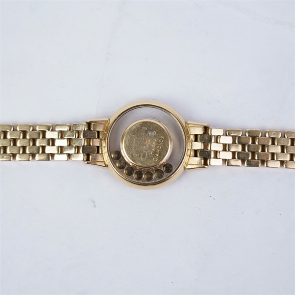 Đồng hồ Chopard vàng 2 vòng kim zin (543849) sz24 (HC) KG+