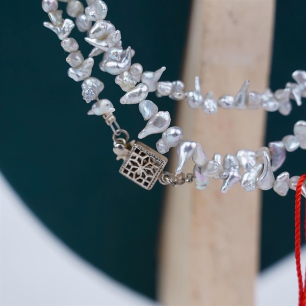 Dây chuyền ngọc trai KG+