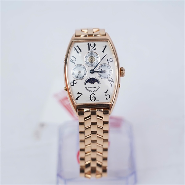 Đồng hồ Franck Muller vàng hồng (No23) sz32 (HC) KG+