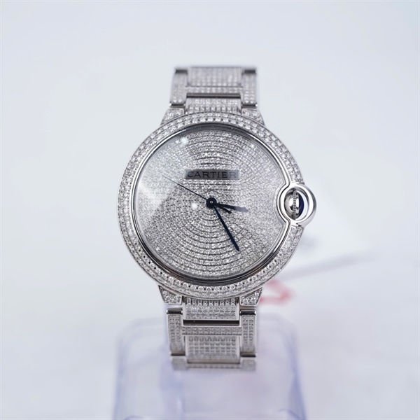 Đồng hồ Cartier full kim- kim độ (826909RX) sz43.8 (HC) KG+