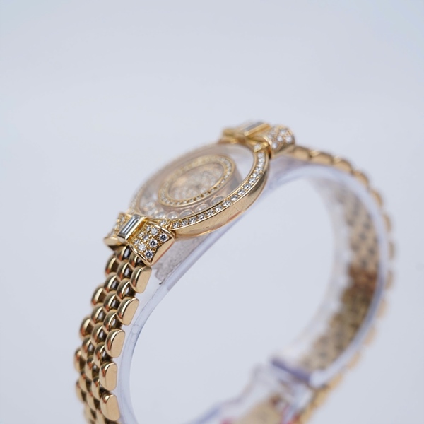 Đồng hồ Chopard vàng 2 vòng kim zin (543849) sz24 (HC) KG+