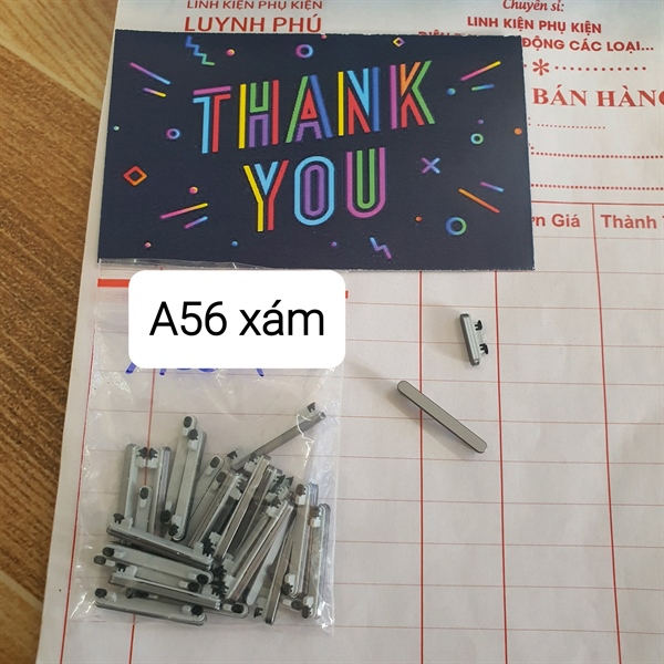 Nút nhựa nguồn âm lượng samsung A56