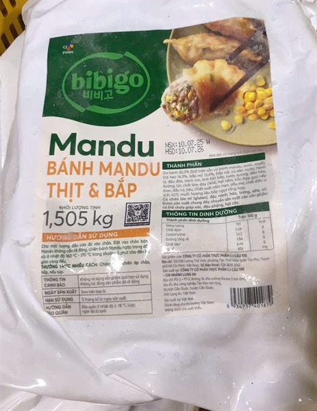 Bánh Xếp Mandu (1.5kg)