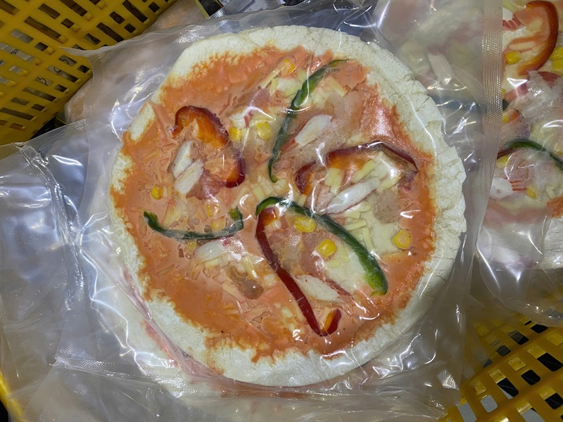 Pizza hải sản lớn