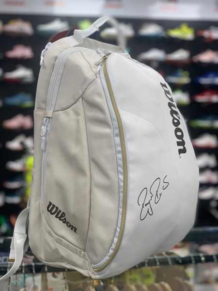 Giền Pickleball - BALO WILSOSN FEDERER DNA Gold-White
