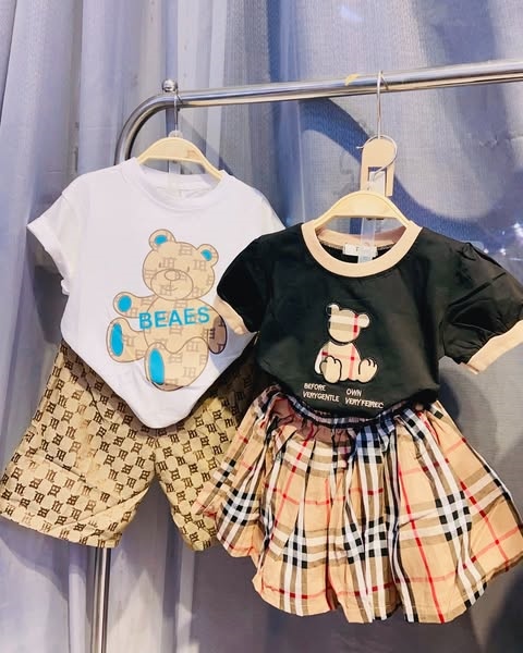 Set gấu BEAES trắng 90-130